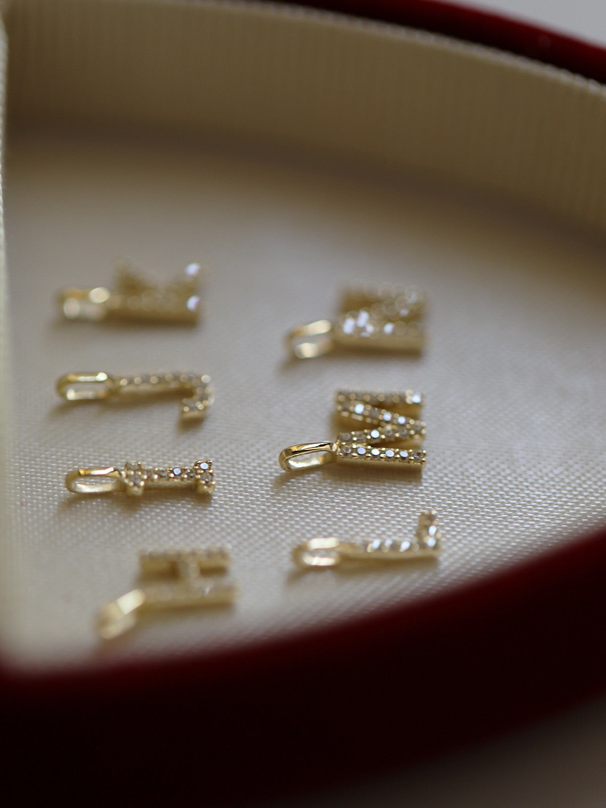Personalized Initial Letter Necklace – 14K Gold Plated Sterling Silver